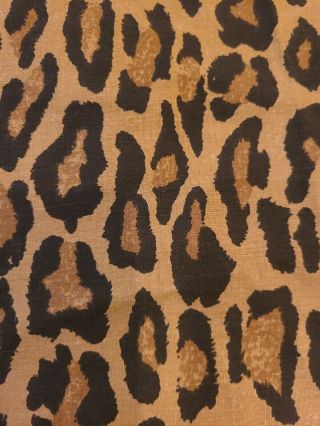 Rare Ralph Lauren Guinevere Arago King Fitted Sheet Animal Cheetah Leopard 16 " D