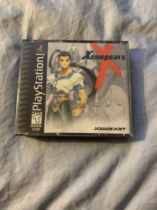 Xenogears For Sony Playstation 1 Ps1 Black Label (1998),  Shipped