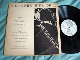 Roy Orbison - The Other Side Of - Rare Uk Fan Club Vinyl Lp Texan Star 002 Vg/vg,