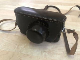 Rare Vintage Leica Camera Case - Leather.  Made In Germany.