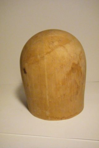 Antique Midwest H.  B.  & Co.  796 Wooden Hat Mold 21 1/2
