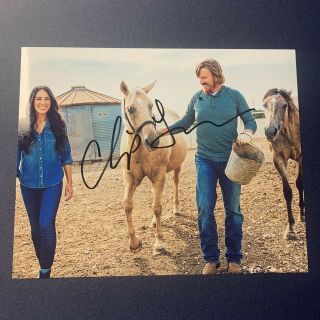 Chip Gaines Hand Signed 8x10 Photo Autographed The Fixer Upper Show Rare