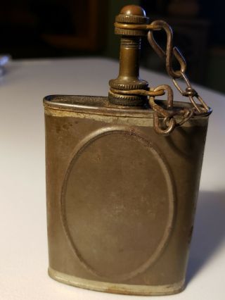 Fantastic Antique Metal Oil Can.  Automobile - Machinery ?
