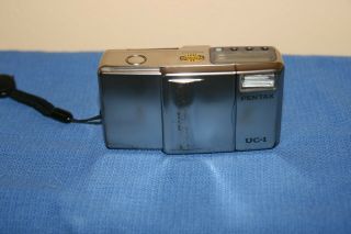 RARE Pentax UC - 1 QD Zoom 32mm f/3.  5 Lens 35mm Point & Shoot Film Camera 2