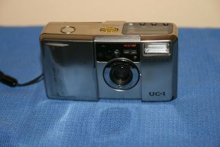 RARE Pentax UC - 1 QD Zoom 32mm f/3.  5 Lens 35mm Point & Shoot Film Camera 3