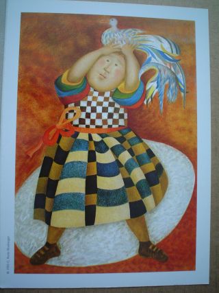 Graciela Rodo Boulanger - Vintage Promotion Card For " L 