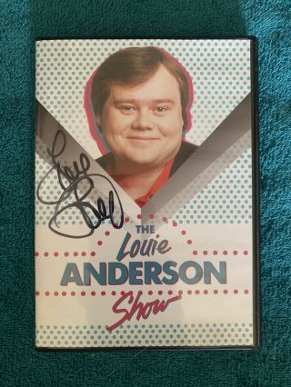 The Louie Anderson Show Dvd Autographed Comedy Rare Oop