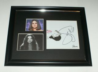 Selena Gomez Signed Rare Cd Custom Framed Display Proof
