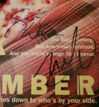 A walk to remember Signed 11x17 Poster Photo Shane West Mandy Moore RARE 2