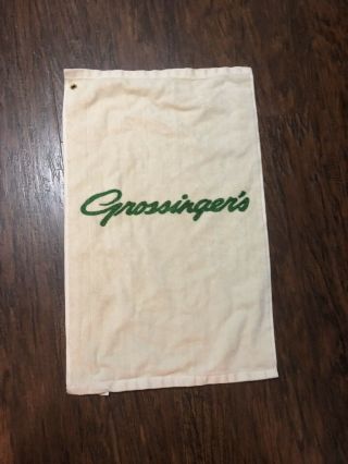 Vintage Grossingers Golf Towel