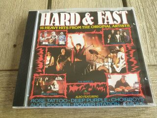 Cd Various - Hard & Fast (rare 80 