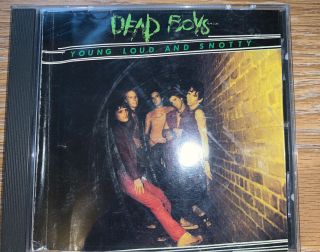 Dead Boys Young Loud And Snotty Cd 1992 Sire Oop Rare Stiv Bators Cheetah Chrome