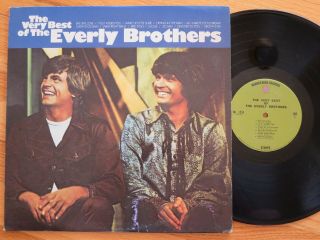 Rare Vinyl - The Very Best Of The Everly Brothers - Warner Bros.  Stereo Ws 1554 - Nm