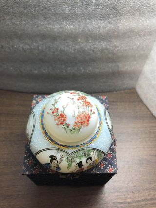 Chinese Collectible Hand - painted Artist Signed Glass - Snuff Bottle - W/Box 2