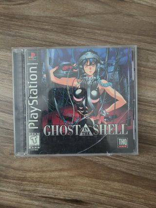 Ghost In The Shell (sony Playstation 1 Ps1) Rare Cib Complete