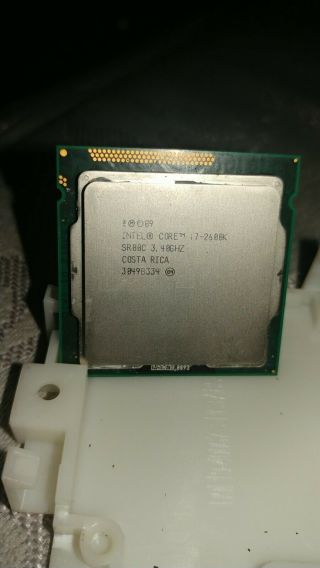 Intel Core i7 - 2600K CM8062300833908 3.  40GHz LGA1155 Processor rare 3