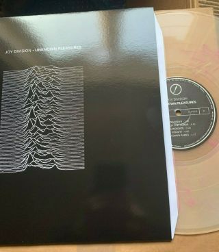 Joy Division ‎– Unknown Pleasures Rare Clear Vinyl Reissue Lp