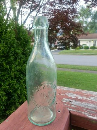 Antique Williamsport Pa Bottle Rider & Nau