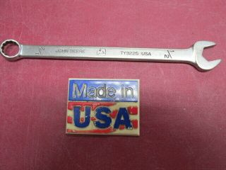 Rare Vintage John Deere Usa Part Ty3225 Combination Wrench 1/2  12 Point