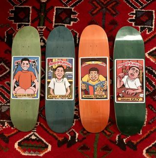 Rare F Cked Up Blind Kids Handboard Mini Board Deck Set Collector Skateboards