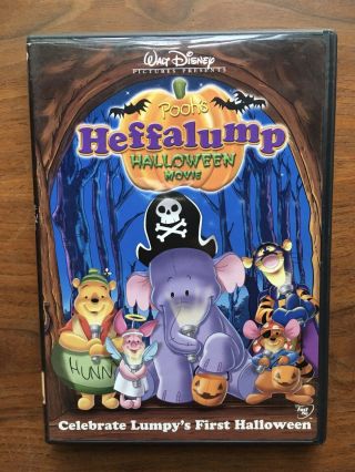 Rare Dvd Poohs Heffalump Halloween Movie Oop Walt Disney Winnie The Pooh Htf
