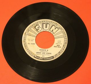 Jerry Lee Lewis " Bonnie B.  " / " Money " 1962 Rare Rockabilly On Sun Promo