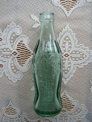 Rare 1923 Coca - Cola Coke Green Glass Bottle Annapolis Md Maryland