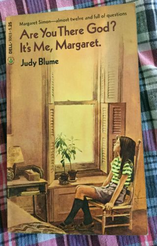 Are You There God,  Its Me Margaret 1970 Paperback Edition.  Rare
