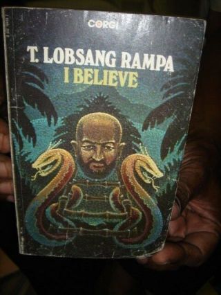 India Rare - T.  Lobsang Rampa I Believe 1977 Pages 175