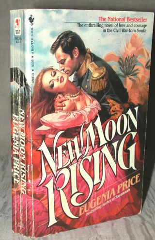 Moon Rising By Eugenia Price 1983 Pb St.  Simons Trilogy Book 2 Rare Cover