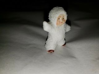 Antique Snow Baby,  Germany Snowbaby,  Snow Babies,  Standing Snowbaby