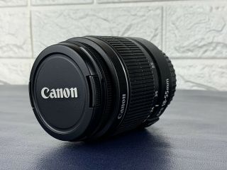 Canon Zoom Lens EF - S 18 - 55mm 1:3.  5 - 5.  6 III For Eos DSLR SLR Japan RARE 2