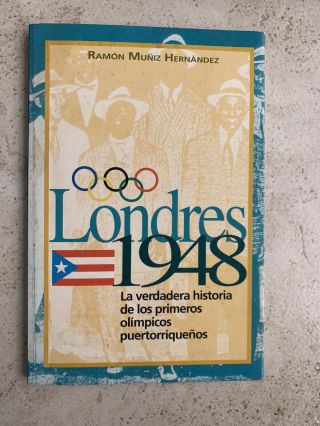Rare Londres 1948 Primeros Olimpico Puertorriquenos Puerto Rico Albizu Campos,