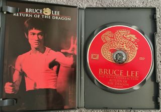 Return Of The Dragon (1973 Martial Arts Dvd) Bruce Lee,  Chuck Norris Rare Oop