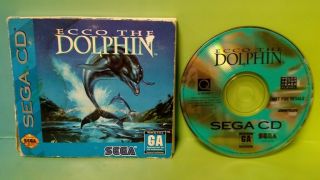 Ecco The Dolphin - Sega Cd Rare Game,