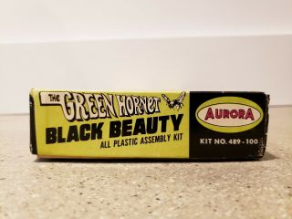 RARE Aurora Green Hornet Black Beauty Model Kit 2 Bodies Plus Parts 3