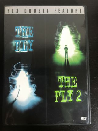 The Fly [1986] & The Fly 2 [1989] (dvd,  Dual,  2000) Fox Double Feature.  Oop Rare