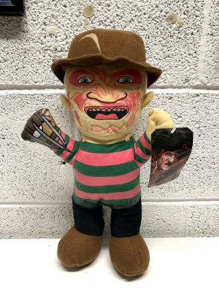 Freddy Krueger Stuff Plush Doll Nightmare On Elm Street Oddity Rare Horror 14in