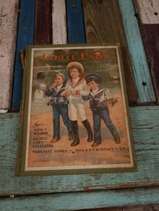 Vtg 1904 Little Lads Mary E.  Wilkins Children 