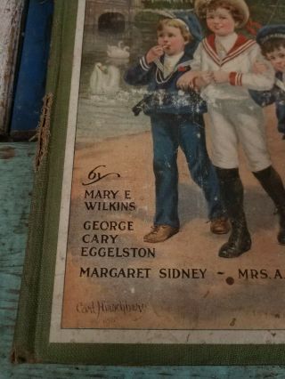 Vtg 1904 Little Lads Mary E.  Wilkins Children ' s HB Book ultra rare 2