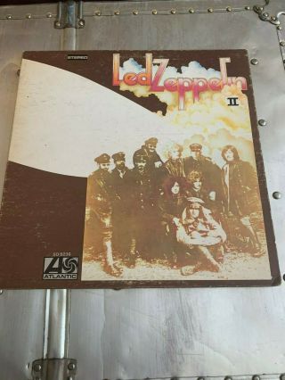 Led Zeppelin Ii - Red Label Atlantic Canadian Rare " Tg " Vinyl Lp Canada Press