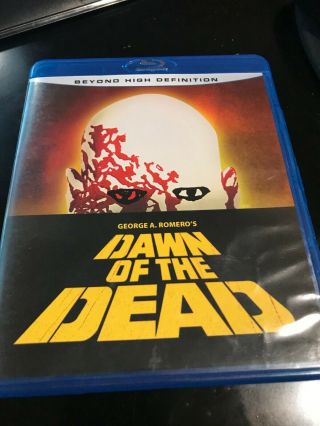 Dawn Of The Dead Blu - Ray George Romero 1978 Oop Rare Romero