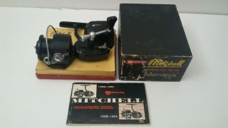 Vtg.  Garcia Mitchell 300 Open Face Spin Fishing Reel (made In France)