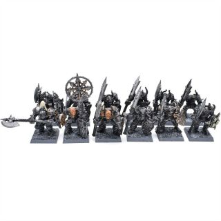 Warhammer Fantasy Warriors Of Chaos Regiment Oop Rare X 12 Painted