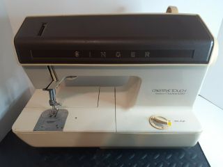 Vintage Singer 1030 Creative Touch Sewing Machine Fashion Foot Pedal Rare