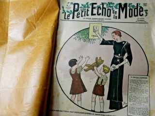 Very Art Deco Covers - Le Petit Echo De La Mode - 50 Covers - Very Rare - L@@k