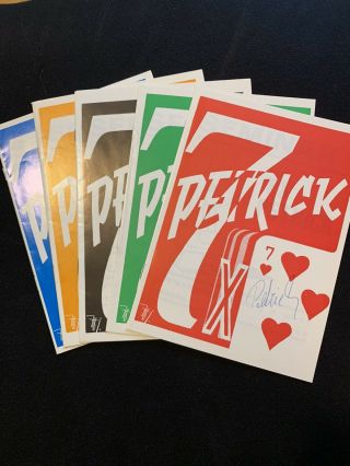 Petrick 7 X Magic Lecture Booklets,  Signed,  Very Rare