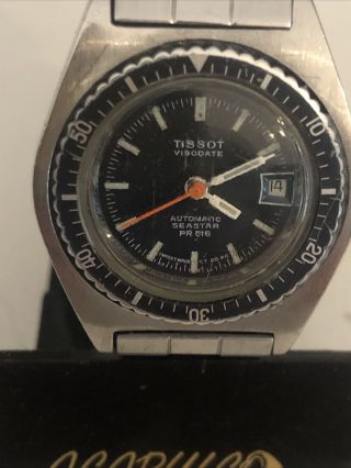 Tissot Visodate Seastar Pr 516,  Ladies Diver,  Very Rare Watch