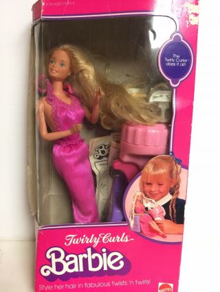 Barbie Doll 5579 Twirly Curls 1982 Barbie