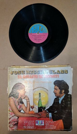 Jose Miguel Class El Gallito De Manati Su Voz Y Sus Canciones Rare Lp Vg Cond